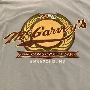 McGarvey's Saloon & Oyster Bar Annapolis Tee Shirt Men's 2XL Green Comfort Cotto